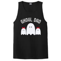 Ghoul Dad Halloween Daddy Ghost Father Of Two Ghost PosiCharge Competitor Tank