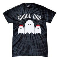 Ghoul Dad Halloween Daddy Ghost Father Of Two Ghost Tie-Dye T-Shirt