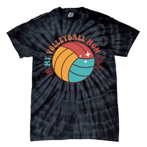 Game Day In My Volleyball Mom Era Back And Front Side Tie-Dye T-Shirt