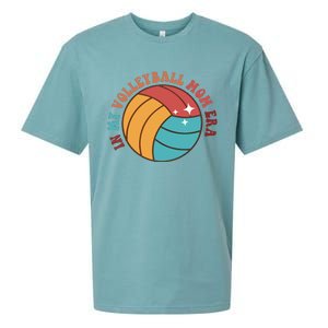 Game Day In My Volleyball Mom Era Back And Front Side Sueded Cloud Jersey T-Shirt