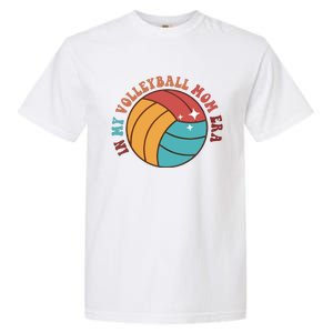 Game Day In My Volleyball Mom Era Back And Front Side Garment-Dyed Heavyweight T-Shirt