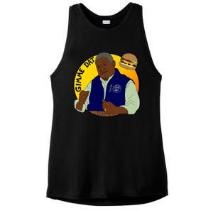 Gimme Dat I Think You Should Leave Ladies PosiCharge Tri-Blend Wicking Tank