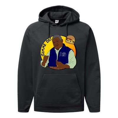 Gimme Dat I Think You Should Leave Performance Fleece Hoodie