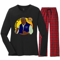 Gimme Dat I Think You Should Leave Women's Long Sleeve Flannel Pajama Set 