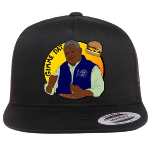 Gimme Dat I Think You Should Leave Flat Bill Trucker Hat