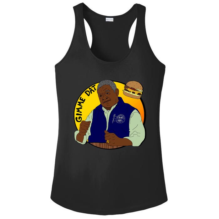 Gimme Dat I Think You Should Leave Ladies PosiCharge Competitor Racerback Tank