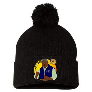 Gimme Dat I Think You Should Leave Pom Pom 12in Knit Beanie