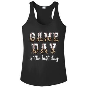 Game Day Is The Best Day Baseball Game Day Meaningful Gift Ladies PosiCharge Competitor Racerback Tank