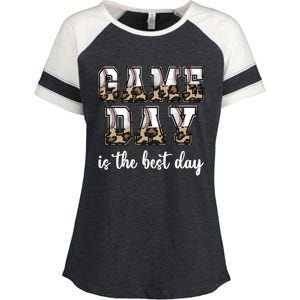 Game Day Is The Best Day Baseball Game Day Meaningful Gift Enza Ladies Jersey Colorblock Tee