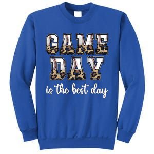 Game Day Is The Best Day Baseball Game Day Meaningful Gift Sweatshirt