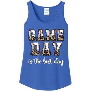 Game Day Is The Best Day Baseball Game Day Meaningful Gift Ladies Essential Tank