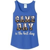 Game Day Is The Best Day Baseball Game Day Meaningful Gift Ladies Essential Tank