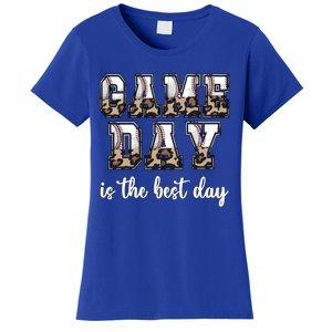 Game Day Is The Best Day Baseball Game Day Meaningful Gift Women's T-Shirt