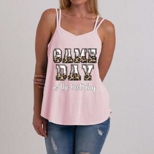 Game Day Is The Best Day Baseball Game Day Meaningful Gift Women's Strappy Tank