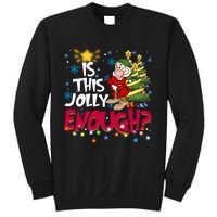 Grumpy Dwarf Is This Jolly Enough Christmas Lights Grumpy Dwarf Sweatshirt