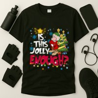 Grumpy Dwarf Is This Jolly Enough Christmas Lights Grumpy Dwarf T-Shirt