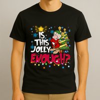 Grumpy Dwarf Is This Jolly Enough Christmas Lights Grumpy Dwarf T-Shirt
