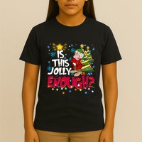 Grumpy Dwarf Is This Jolly Enough Christmas Lights Grumpy Dwarf T-Shirt