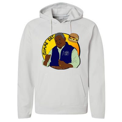 Gimme Dat I Think You Should Leave Performance Fleece Hoodie