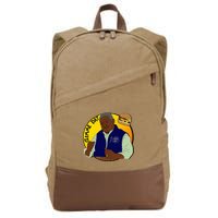 Gimme Dat I Think You Should Leave Cotton Canvas Backpack