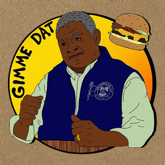 Gimme Dat I Think You Should Leave Cotton Canvas Backpack