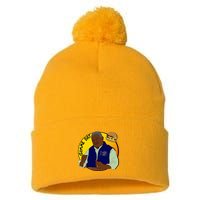 Gimme Dat I Think You Should Leave Pom Pom 12in Knit Beanie