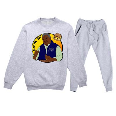 Gimme Dat I Think You Should Leave Premium Crewneck Sweatsuit Set