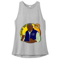 Gimme Dat I Think You Should Leave Ladies PosiCharge Tri-Blend Wicking Tank