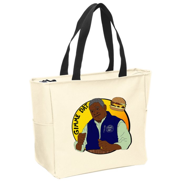 Gimme Dat I Think You Should Leave Zip Tote Bag