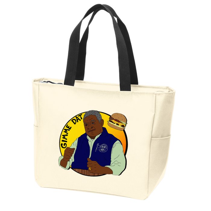 Gimme Dat I Think You Should Leave Zip Tote Bag