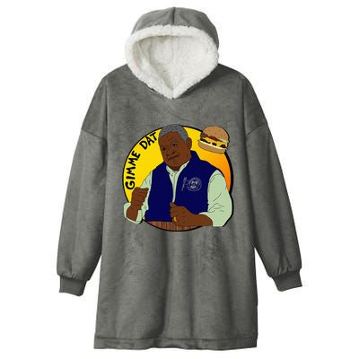 Gimme Dat I Think You Should Leave Hooded Wearable Blanket
