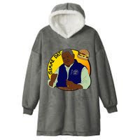 Gimme Dat I Think You Should Leave Hooded Wearable Blanket