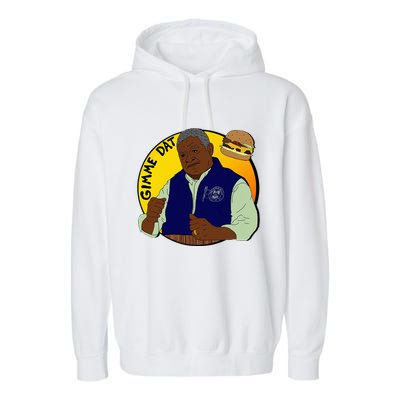 Gimme Dat I Think You Should Leave Garment-Dyed Fleece Hoodie