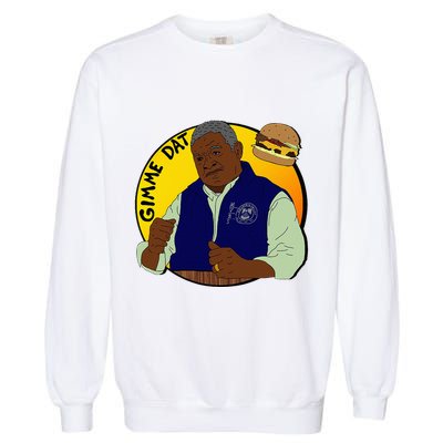 Gimme Dat I Think You Should Leave Garment-Dyed Sweatshirt