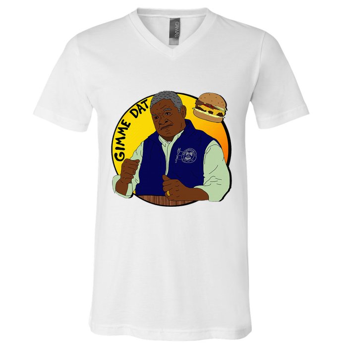 Gimme Dat I Think You Should Leave V-Neck T-Shirt