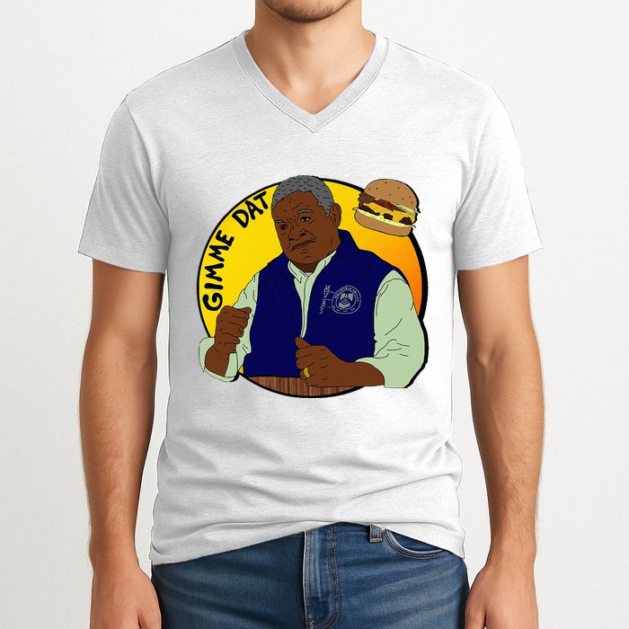 Gimme Dat I Think You Should Leave V-Neck T-Shirt