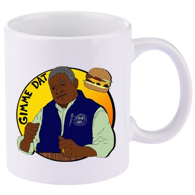 Gimme Dat I Think You Should Leave 11oz C Handle Ceramic Mug