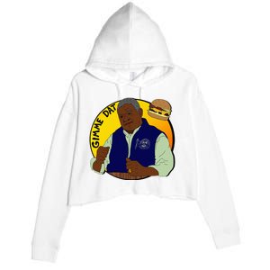 Gimme Dat I Think You Should Leave Crop Fleece Hoodie