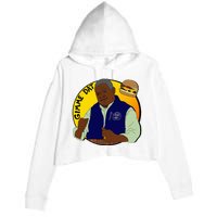 Gimme Dat I Think You Should Leave Crop Fleece Hoodie