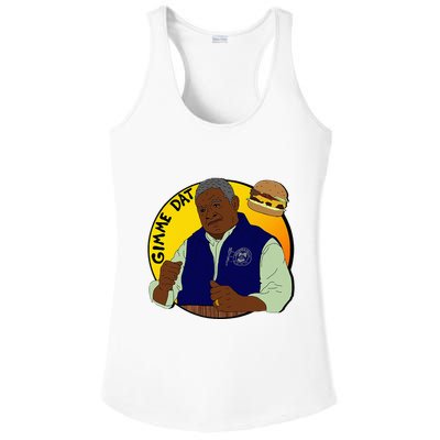 Gimme Dat I Think You Should Leave Ladies PosiCharge Competitor Racerback Tank