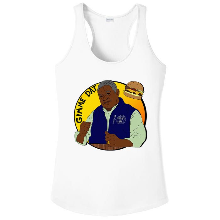 Gimme Dat I Think You Should Leave Ladies PosiCharge Competitor Racerback Tank