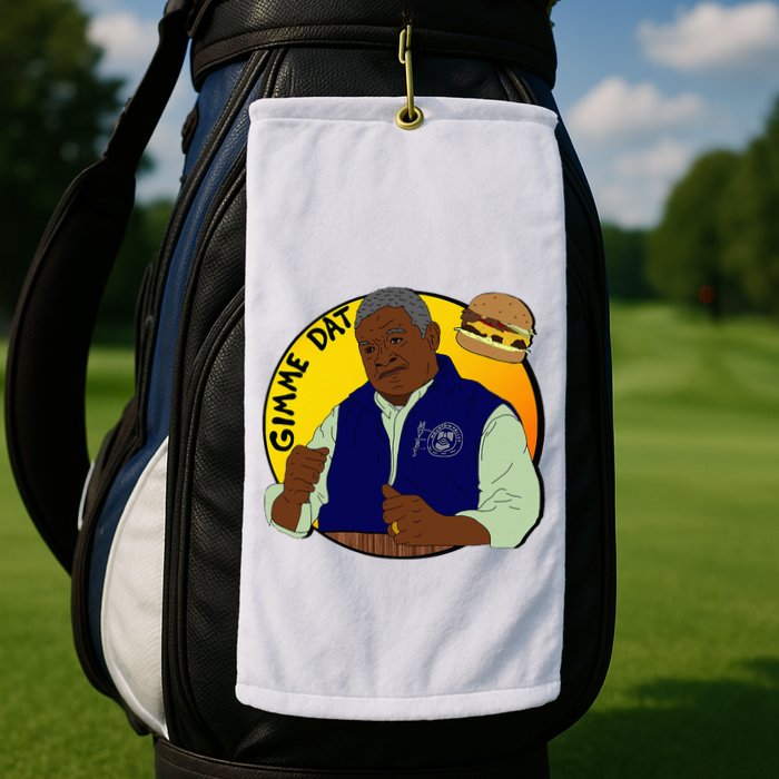 Gimme Dat I Think You Should Leave Golf Towel