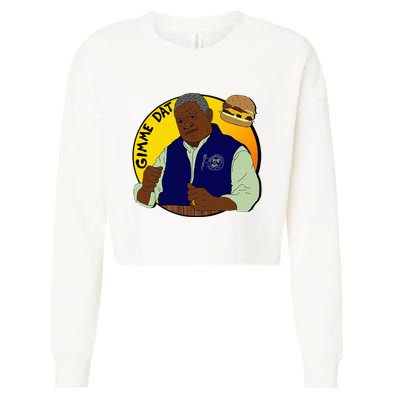 Gimme Dat I Think You Should Leave Cropped Pullover Crew