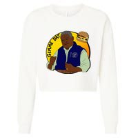 Gimme Dat I Think You Should Leave Cropped Pullover Crew