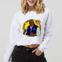 Gimme Dat I Think You Should Leave Cropped Pullover Crew