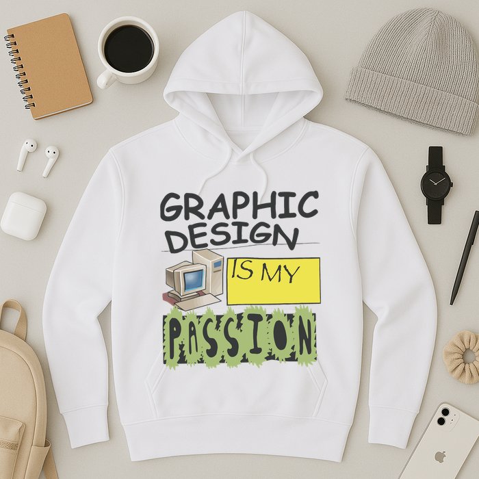 Graphic Design Is My Passion Hoodie