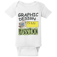 Graphic Design Is My Passion Baby Bodysuit