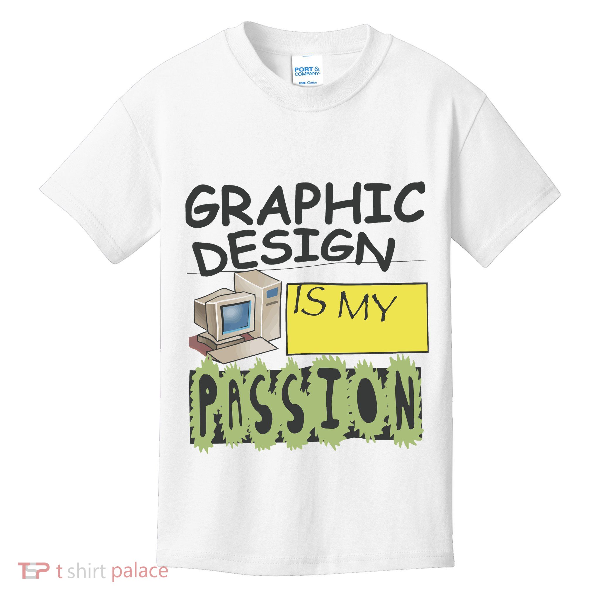 Graphic Design Is My Passion Kids T-Shirt