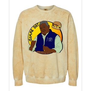 Gimme Dat I Think You Should Leave Colorblast Crewneck Sweatshirt