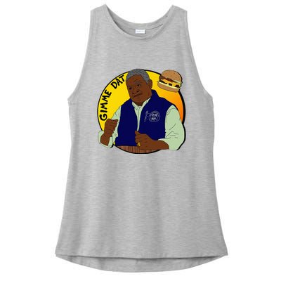 Gimme Dat I Think You Should Leave Ladies PosiCharge Tri-Blend Wicking Tank